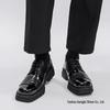 Men's 2025 Square Toe Height Increasing Leather Derby Shoes - Casual, Formal, & Wedding Wear