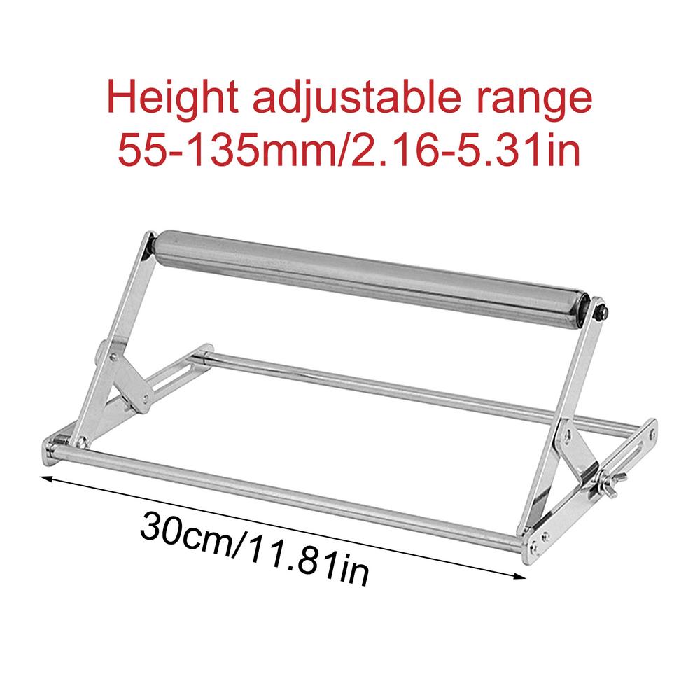 Gehrungssägetisch, tragbarer Sägeständer aus Edelstahl, höhenverstellbar, rostfrei, faltbar, Stützrahmen für Schneidemaschinen, Werkzeug