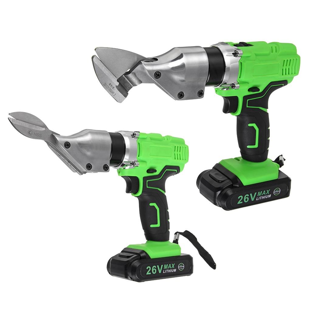 Instrument electric de tăiere 26V 990W Foarfecă electrică portabilă, reîncărcabilă, fără fir, tăietor pentru tablă de metal Foarfece Instrument electric