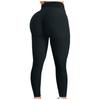 European and American Style Peach Hip Jacquard Bubble Yoga Pants High Waist Beautiful Hip Sports Leggings Hip-lifting Yoga Pants