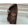 Leather Vintage Laptop Bag Satchel Briefcase Messenger (Handbag) Men's Genuine
