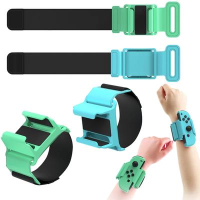 2Pcs Gamepad Cover Band Portable Sensitive Shockproof Hands-free Adjustable Elastic Strap for Gamepad Controller for Switch/Switch OLED