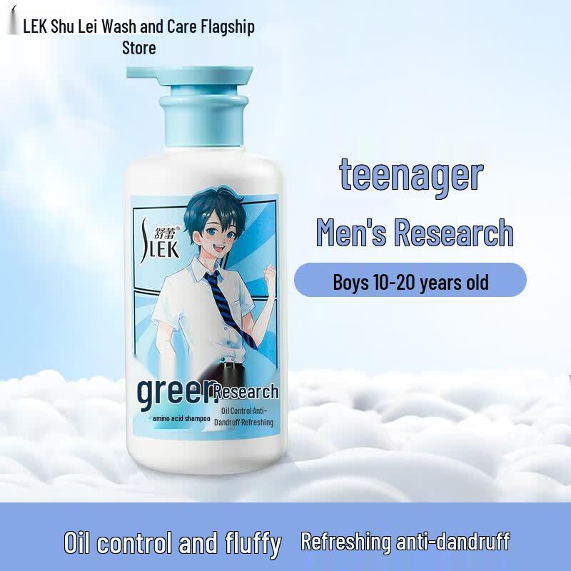 SLEK Teen Boys Oil Control Anti-Dandruff Shampoo