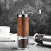 Handheld Crank Hand Coffee Grinder Ceramic Grinding Core Wood Grain Manual Coffee Bean Grinder Detachable Handle