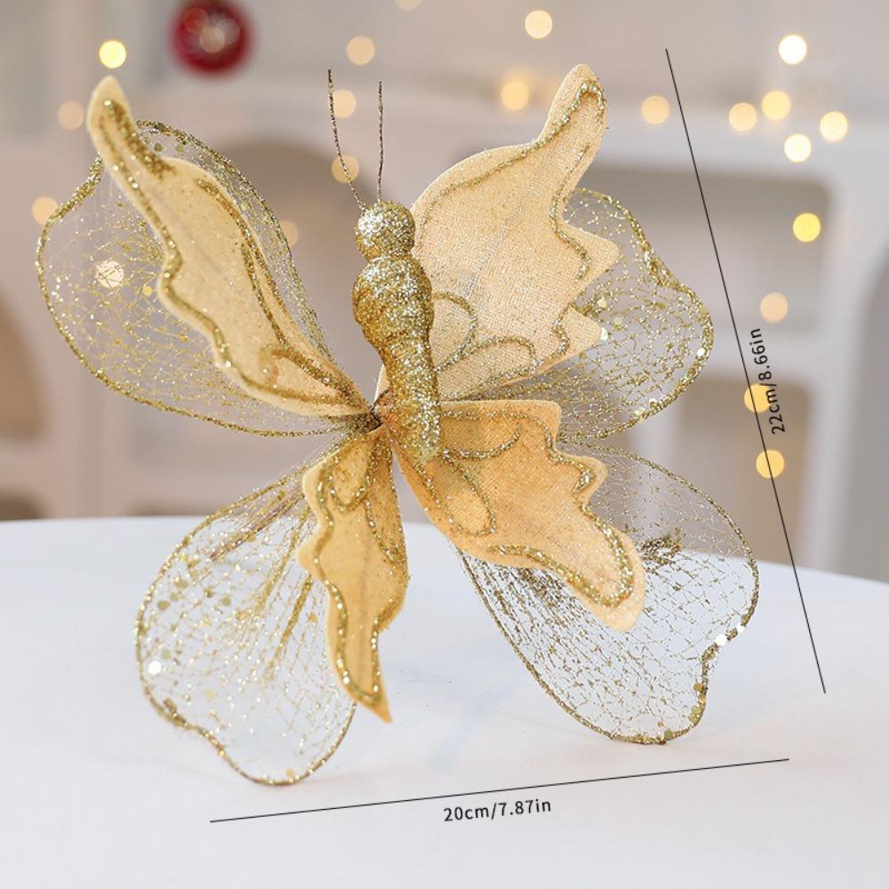 Vibrant Colors 3D Butterfly Decoration Butterfly Hanging Pendant  Wedding Decoration