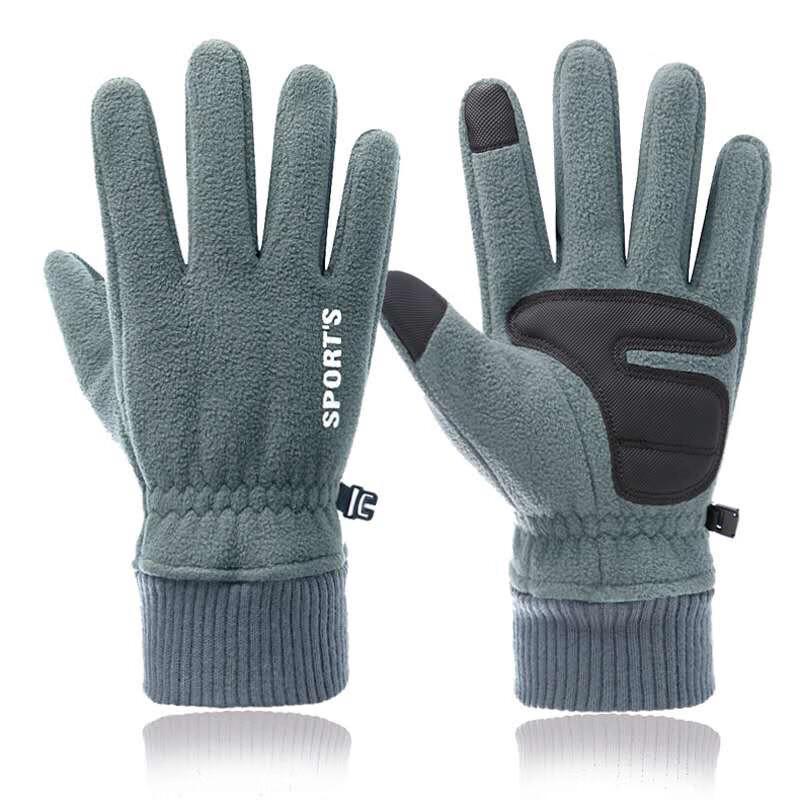 Unisex Winter Warm Fleece Touchscreen Gloves