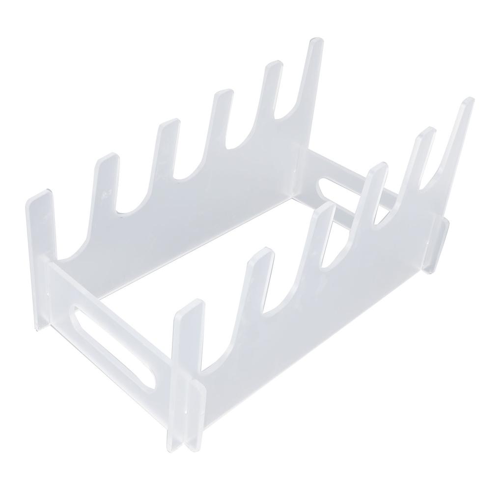 Suport Acrilic pentru Afișare Veselă Farfurii Multiple Raft de Afișare Economizor de Spațiu Organizator de Bucătărie