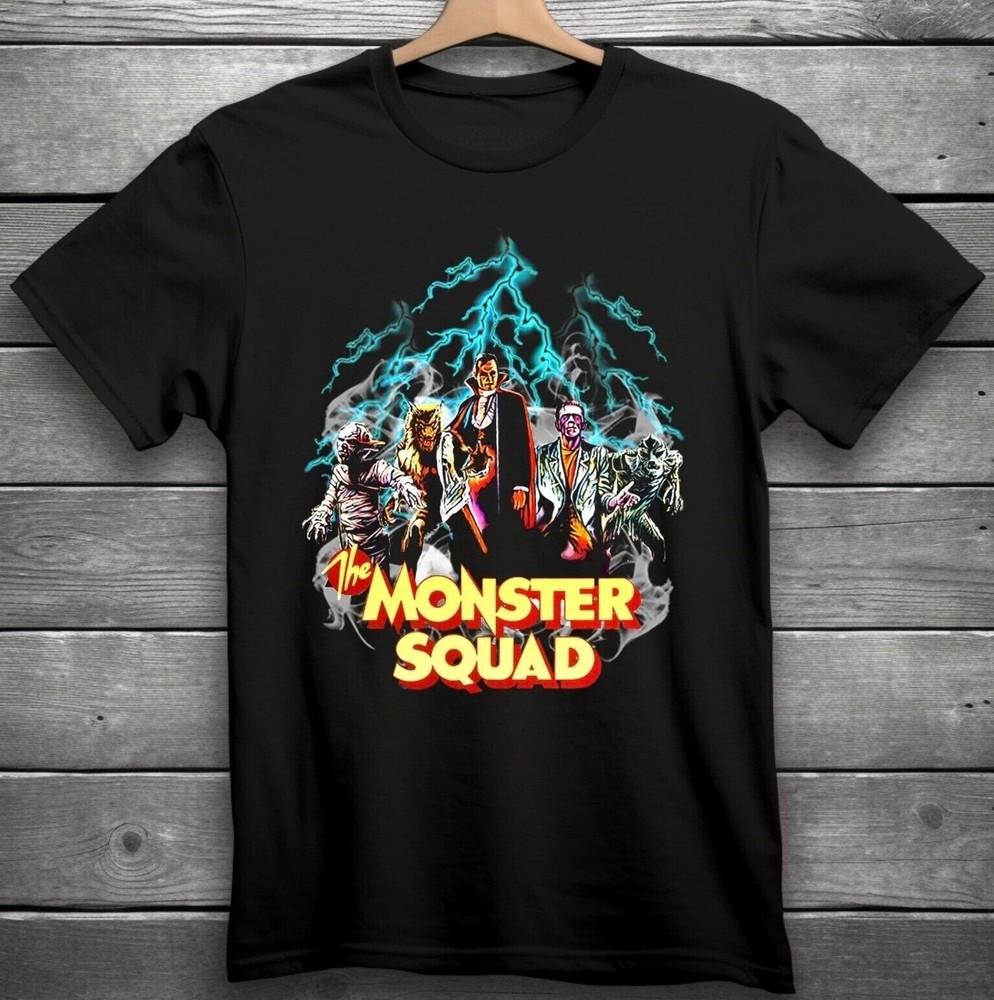

The Monster Squad Movie Horror T-Shirt Black S-5XL Unisex T-Shirt L
