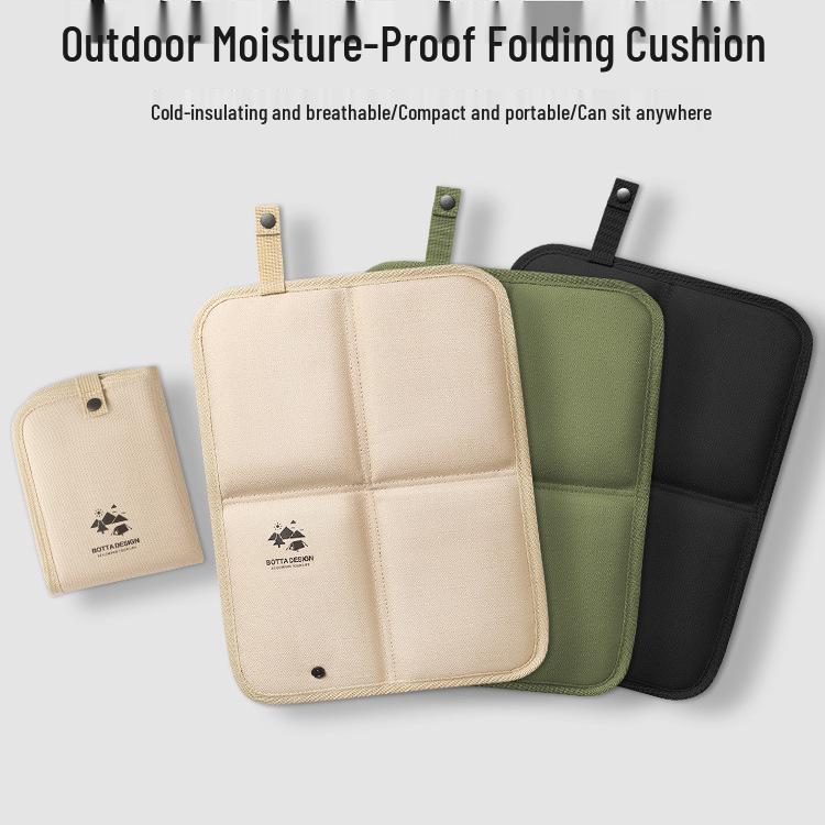 Waterproof, Thickened Folding Outdoor Mat - Portable, Breathable, and Moisture-Proof for Camping, Lawn, or Festivals