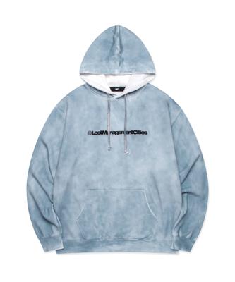 Bold Fn Dirty Brush Hoodie Blue