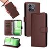Case for 600 Lite 5G - Leather/PU, Brown, With Card Holder