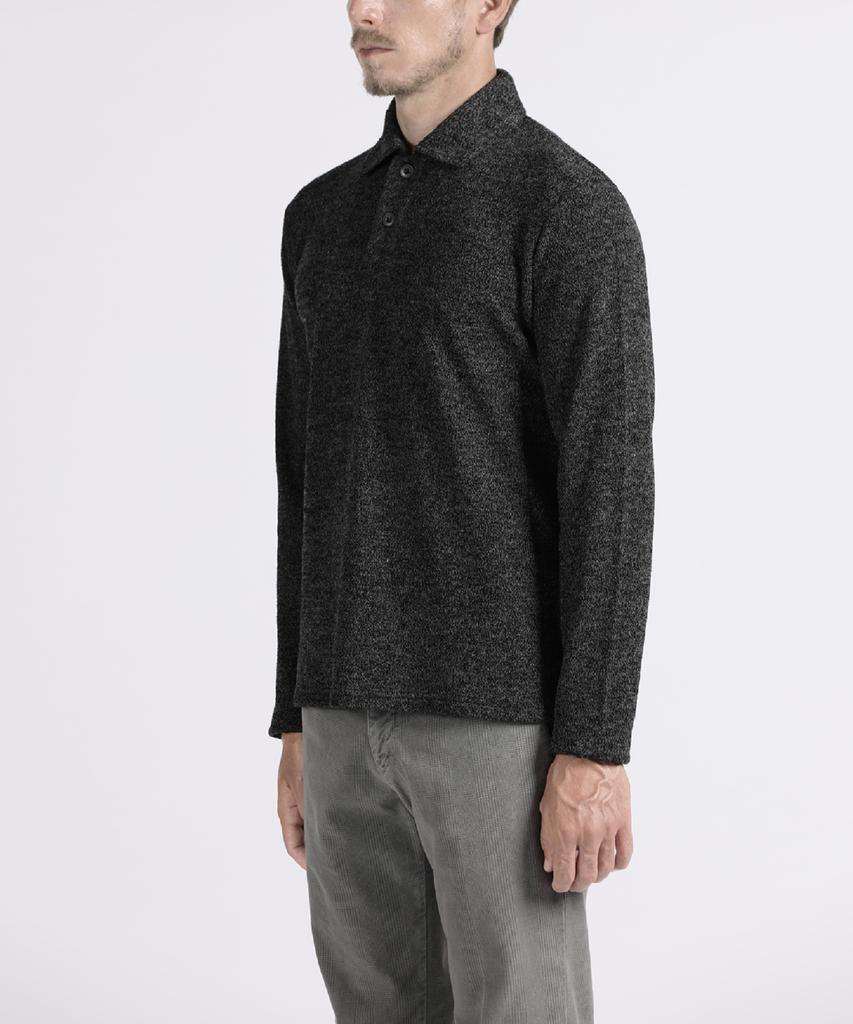 PANICALE Charcoal Comfort Collar Neck T-Shirt