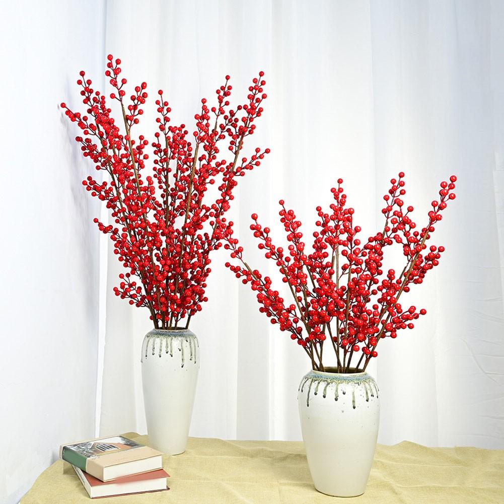 1 Bunch Artificial Berries 60/70cm Accessories Artificial
