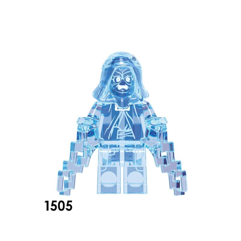 New! Star Wars Holographic Stormtrooper Minifigure Building Blocks Assembled Building Blocks Toys For