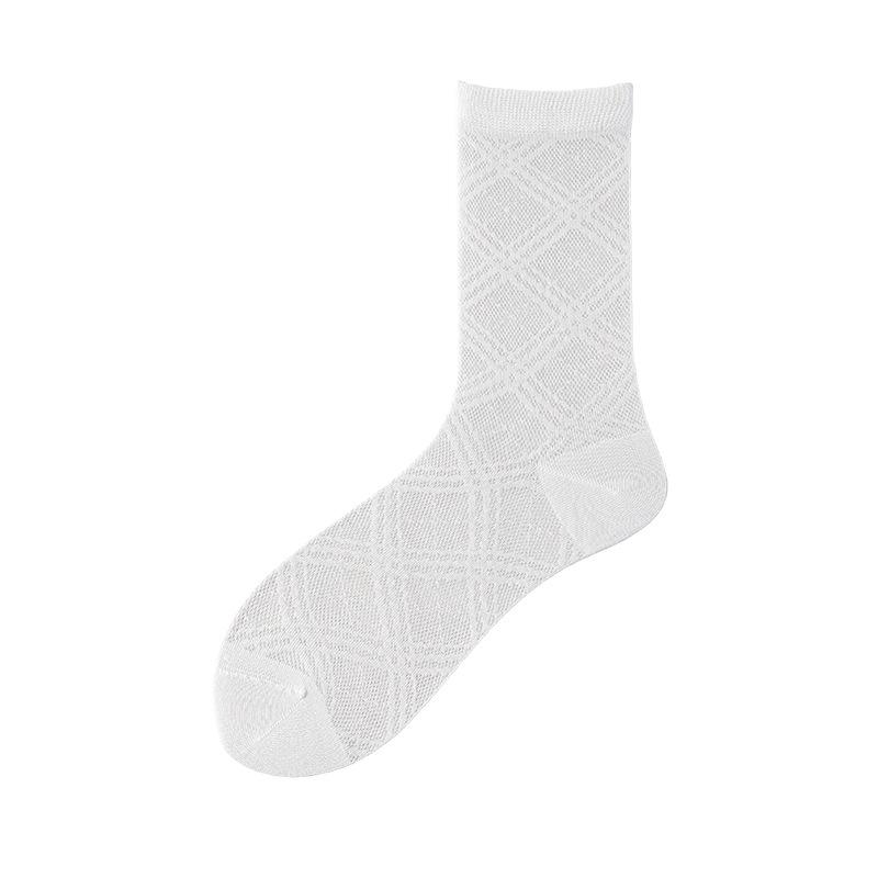 

Silk Stockings for Children in Summer with Ice-effect Butterfly Knots, Openwork and Breathable Thin Long Stockings, Ballet-style Piled Stockings 1 pair
