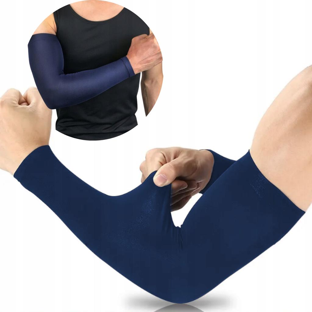 Cooling Sleeves Arm Warmers UV Protection [Ub-R1-Grn]