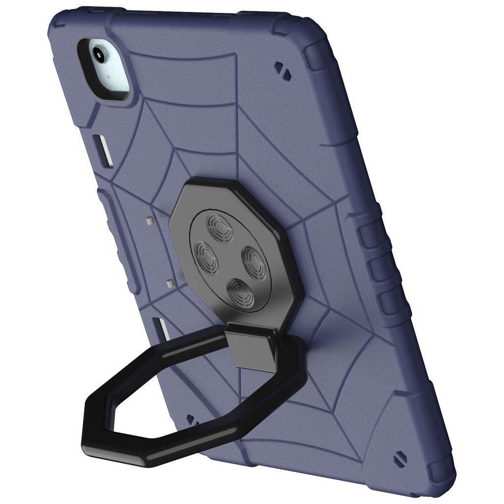 For iPad Air 11 (2025)/(2024) M2 Case TPU+PC Fidget Tablet Cover with Handle Kickstand and Pencil Holder