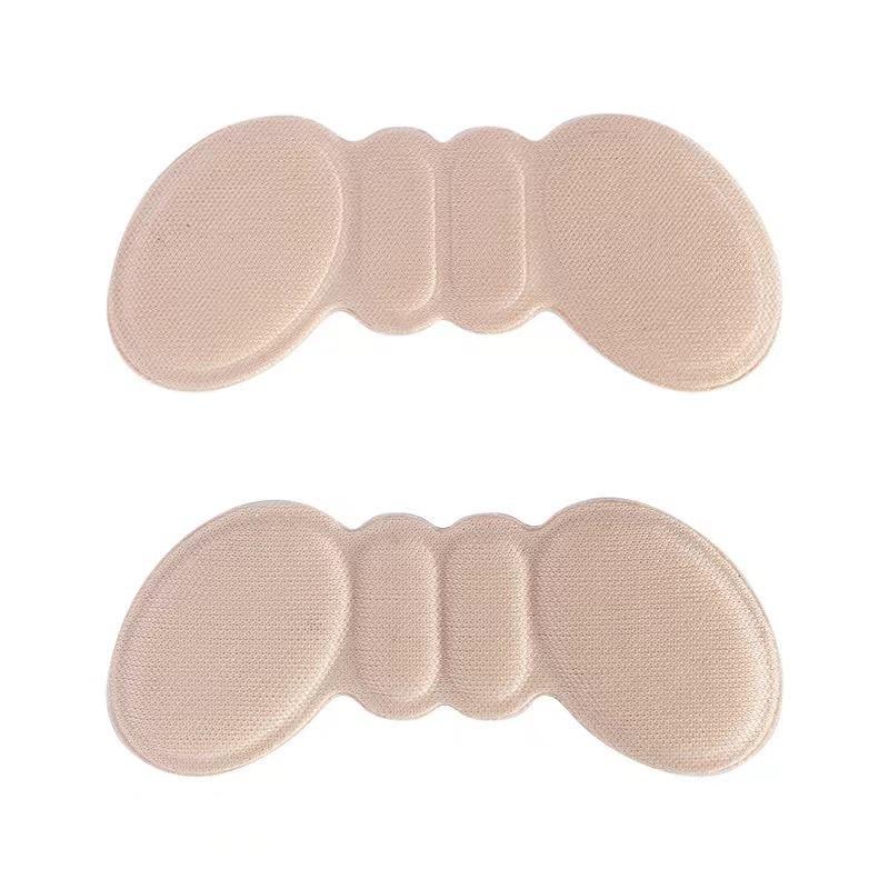 Butterfly-Shaped Anti-Wear Invisible Heel Sticker - Anti-Slip, Thickened Sponge Heel Protector