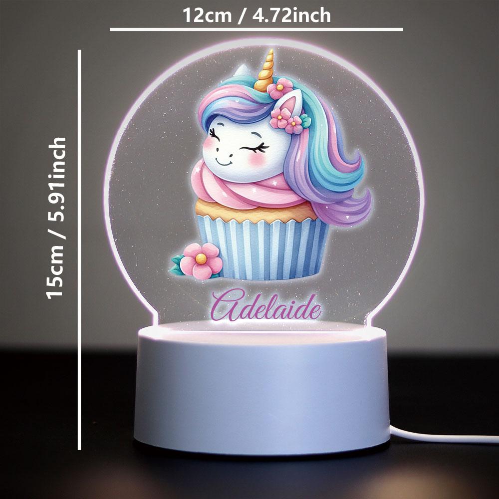 Cute Personalize Custom Unicorn Usb Atmosphere Table Lamp Usb Atmosphere Desk Lamp Usb Atmosphere Table Lamp