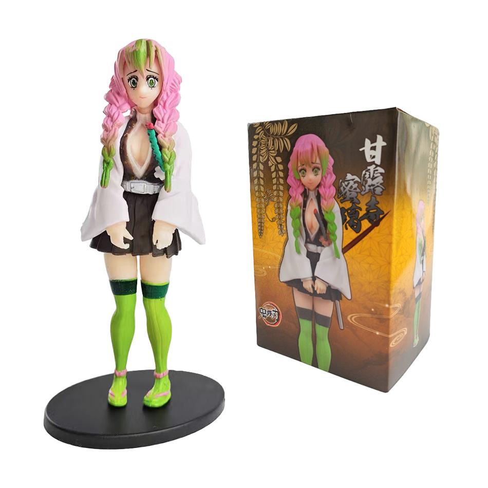 Anime Demon Slayer Kimetsu No Yaiba Figure Kamado Tanjirou Action Figure Agatsuma Zenitsu Nezuko Warrior PVC Model Toys