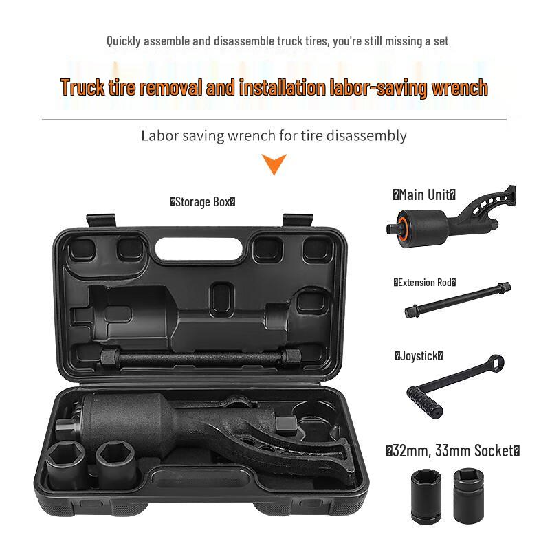 Heavy Duty Truck Tire Labor-Saving Wrench