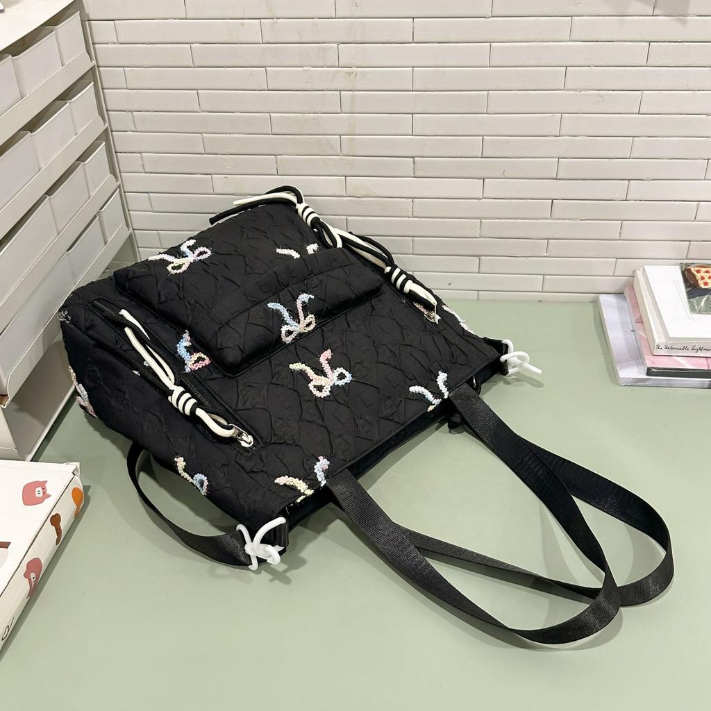 Schoolbag New Sweet Star Bone Backpack Girls Small Fresh Candy Color Schoolbag Sweet Lightweight Large Capacity Backpack