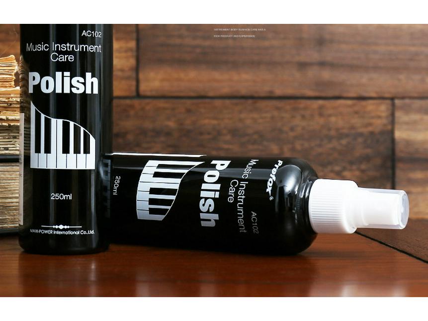 Prefox Musical Instrument Care Set: Piano, Guitar & Violin Polish and Cleaner