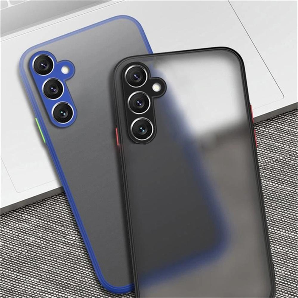 Matte Armor Shockproof for Samsung Galaxy A54 A55 A53 A52 A35 A34 A33 A32 A14 A13 A73 A72 A71 A51 A31 Phone Case Full Protection Cover