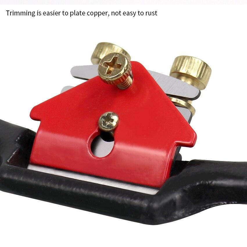 1PC Pialla Regolabile Pialletto Lavorazione del Legno Pialla a Mano Strumenti di Rifinitura Legno Utensile Scalpello con Lama Tagliente per Taglio a Mano con Vite
