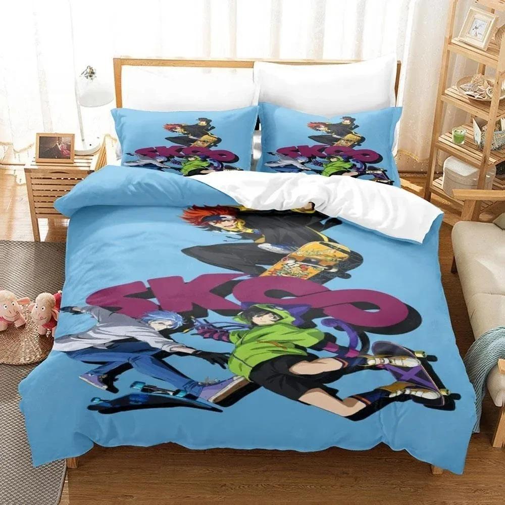 Fashion 3D Print Anime Sk8 The Infinity Bedding Set Single Twin Full Queen King Size Bed Set Adult Kid Bedroom Duvet Cover Sets