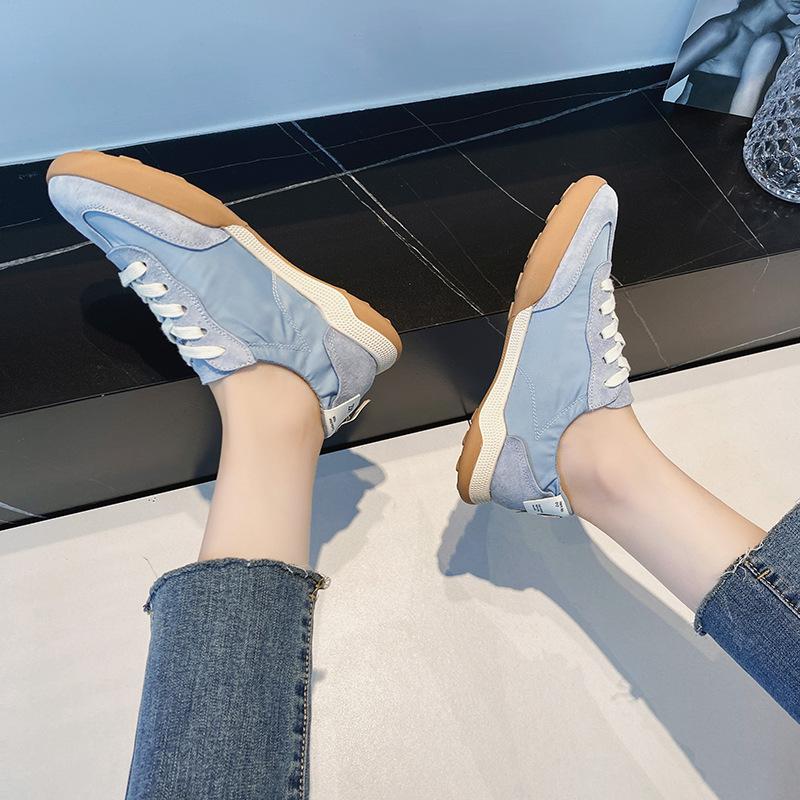 Summer Genuine Leather Casual Sports Forrest Gump Shoes White Shoes Women's German Training Shoes