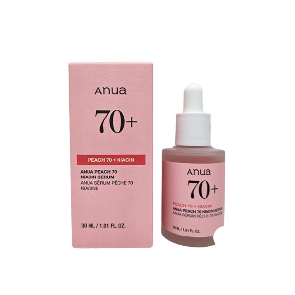 Anua Peach 70 Niacinamide Serum Brightening Hydrating Facial Serum 30ml