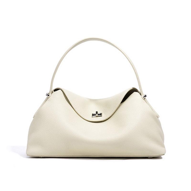 Shoulder Crossbody Bag Handbag High-end Simple Fashionable Versatile Top Layer Cowhide Leather