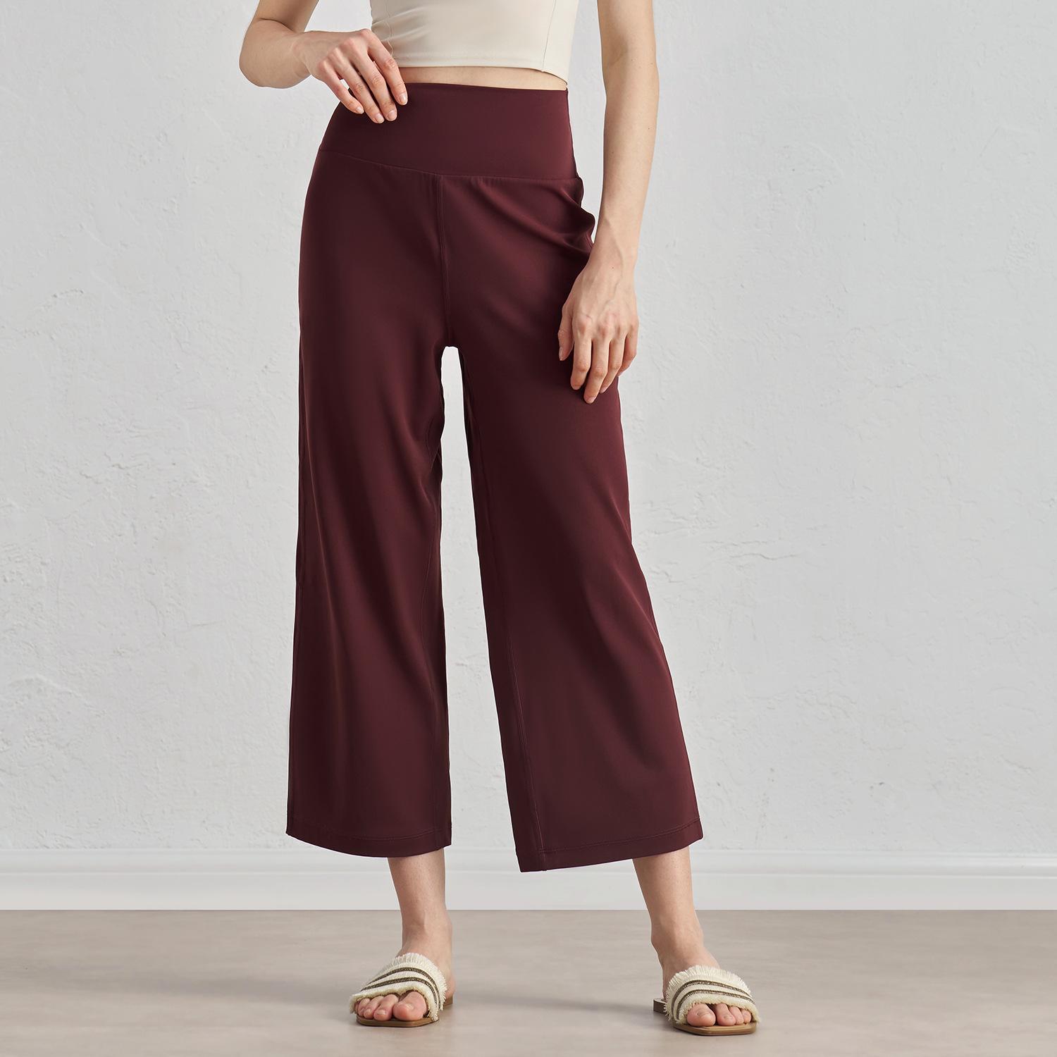 

Женские спортивные бриджи Huanpan 7/8 для весны/лета - Высококачественная одежда для бега и фитнеса XL