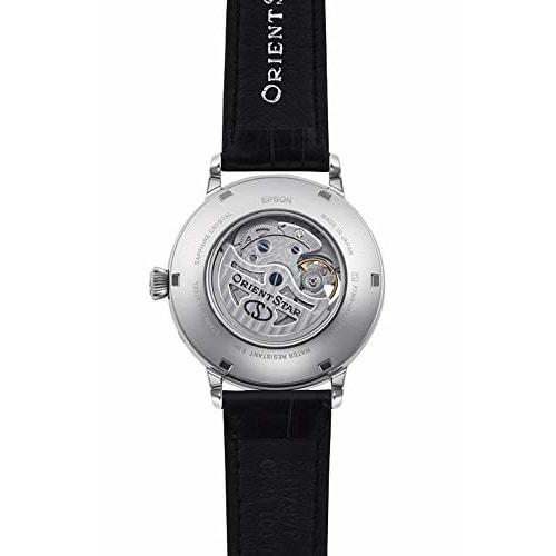 Orient Star M45 F7 Automatic Watch with Mechanical Moon Phase, Open Heart, RK-AY0101S, Men's, White, Made In Japan, with a 2-Year Manufacturer's Warra
