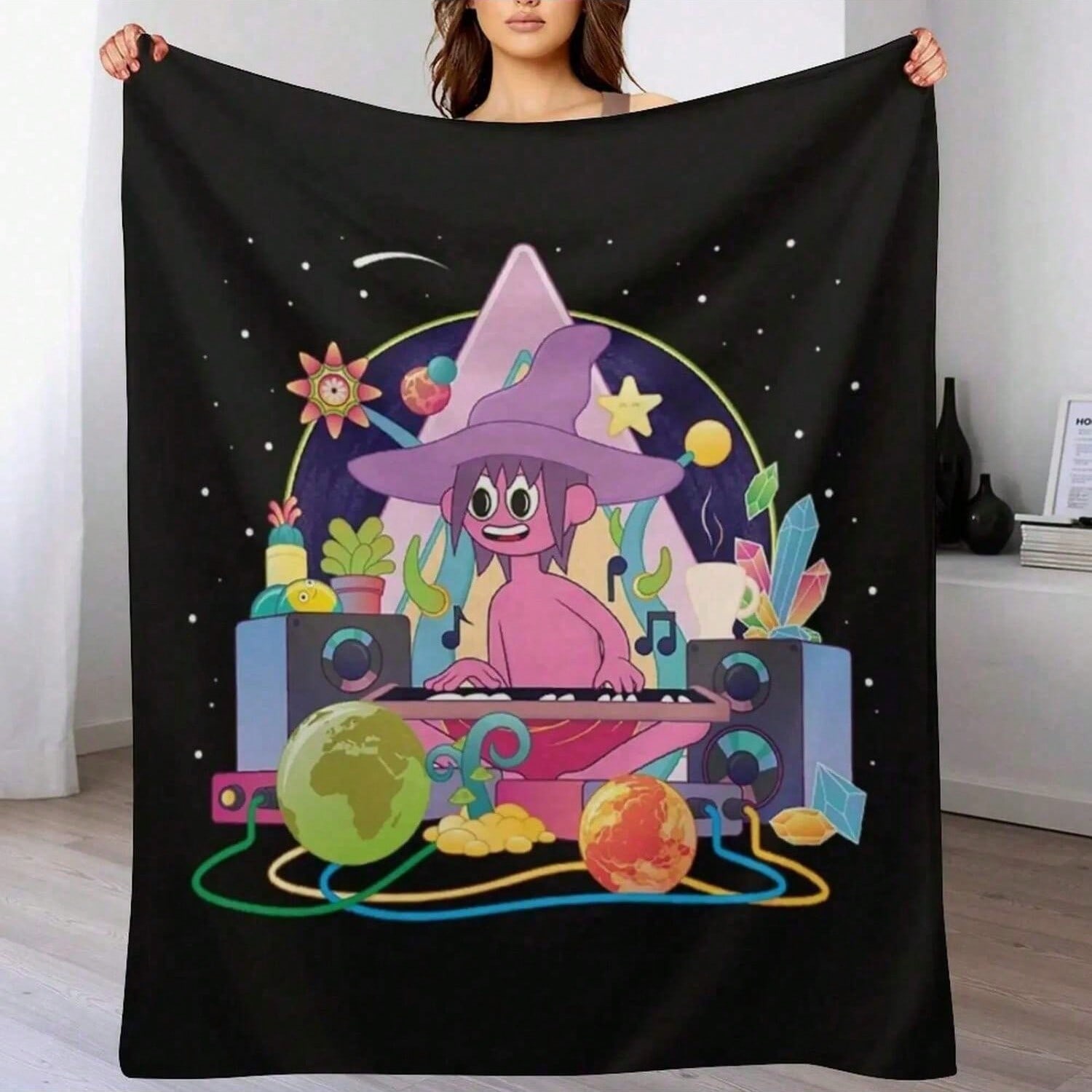 Midnight Gospel T-ShirtChromatic Dreams Throw Blanket Picnic Sofa Plaid Nap Blankets S