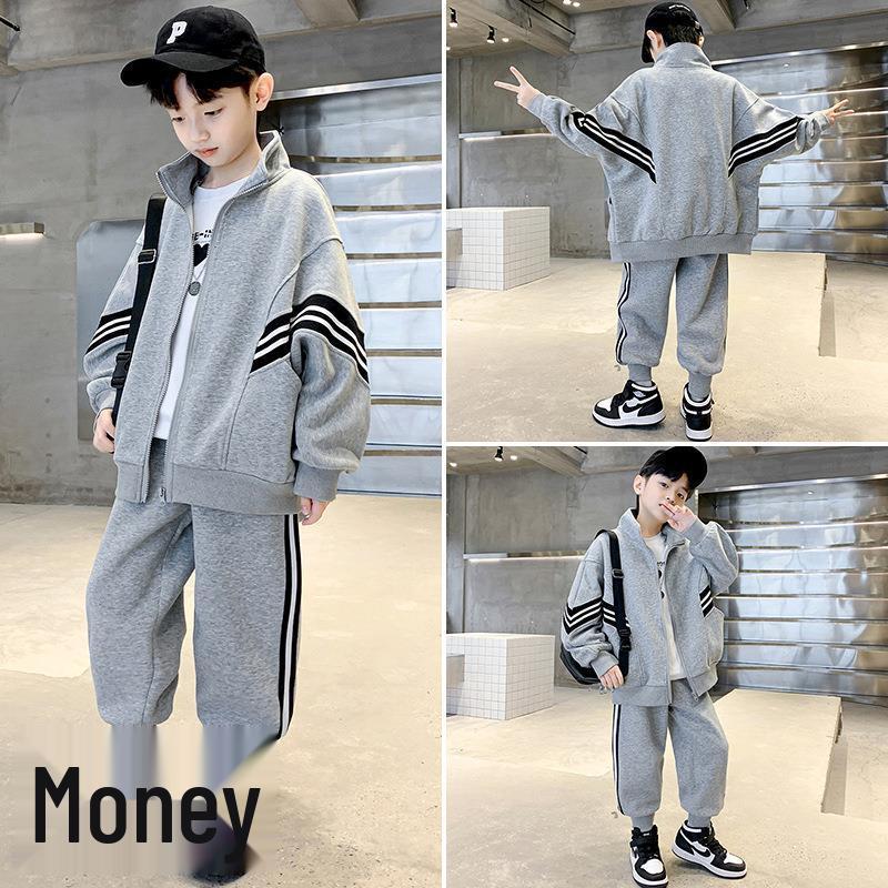 Herbst-Pulloveranzug für Jungen - 2025 Neu 2-teilig für 12-Jährige