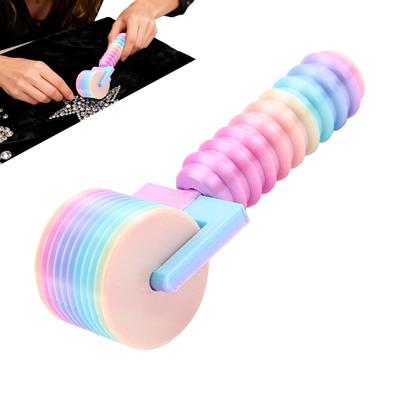 Rhinestone Painting Roller Tools Plastic Detachable Roller Beads Corrected Fixing Tightly Paste Paint Tool DIY Painting Accessor