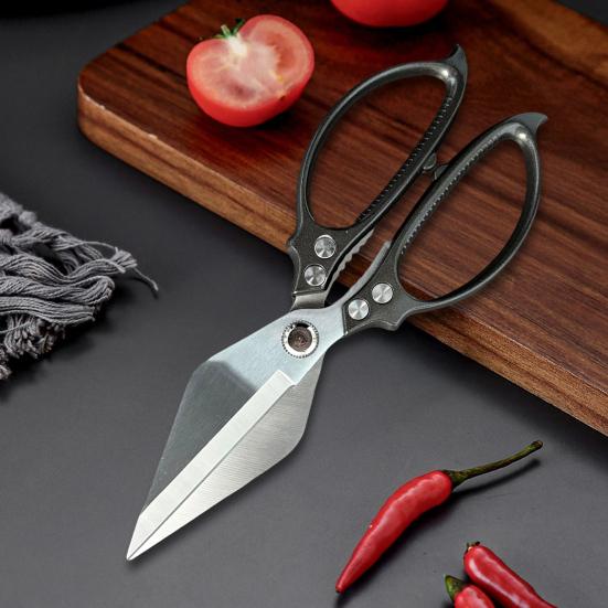 Kuchyňské nůžky pro velkou zátěž Nůžky na potraviny Čepele z nerezové oceli Kuchyňské nůžky na maso Ryby Drůbež Zeleninu