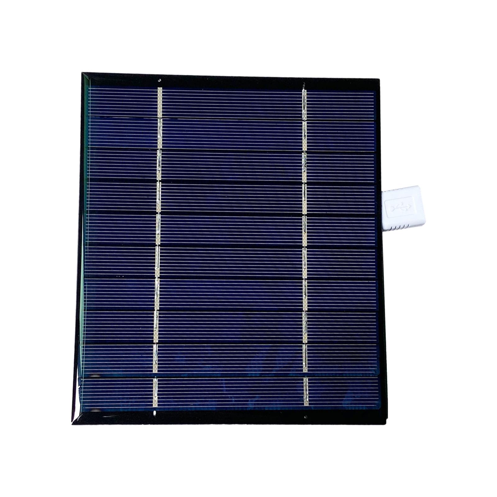 

Solar Powered Portable Compact Lightweight 5.9 X 5.1 X 0.1 Inch 2.9 Ounces High Energy Conversion 19.5% Efficiency USB Port for 5V Devices