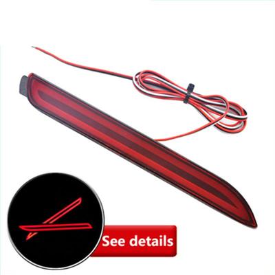 Dynamiczny płynący reflektor LED z tyłu tylne światło zderzaka światło hamowania dla Wish Sienna Camry Reiz Verso harrier fortuner