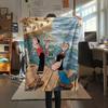 Popeye the Sailor Flannel Blanket, High quality Comfortable for All Seasons, Home Decor, Warmth and Comfort