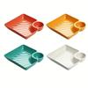 1PC Set Plastic Serving Plate Food Safety Snack Plate, Durable Appetizer and Ham Plate, Multifunctional Sushi Serving Plate