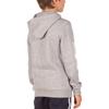 adidas Sweatshirt Hooded Fleece Training Sweatshirt With Letter Print Gray Teenagers ED6500