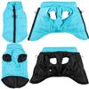 Winter Dog Clothes Cold Proof  D-ring Warm Dog Jacket  PP Cotton  Outdoor Puppy Clothing Coat Chihuahua French Bulldog Outfits