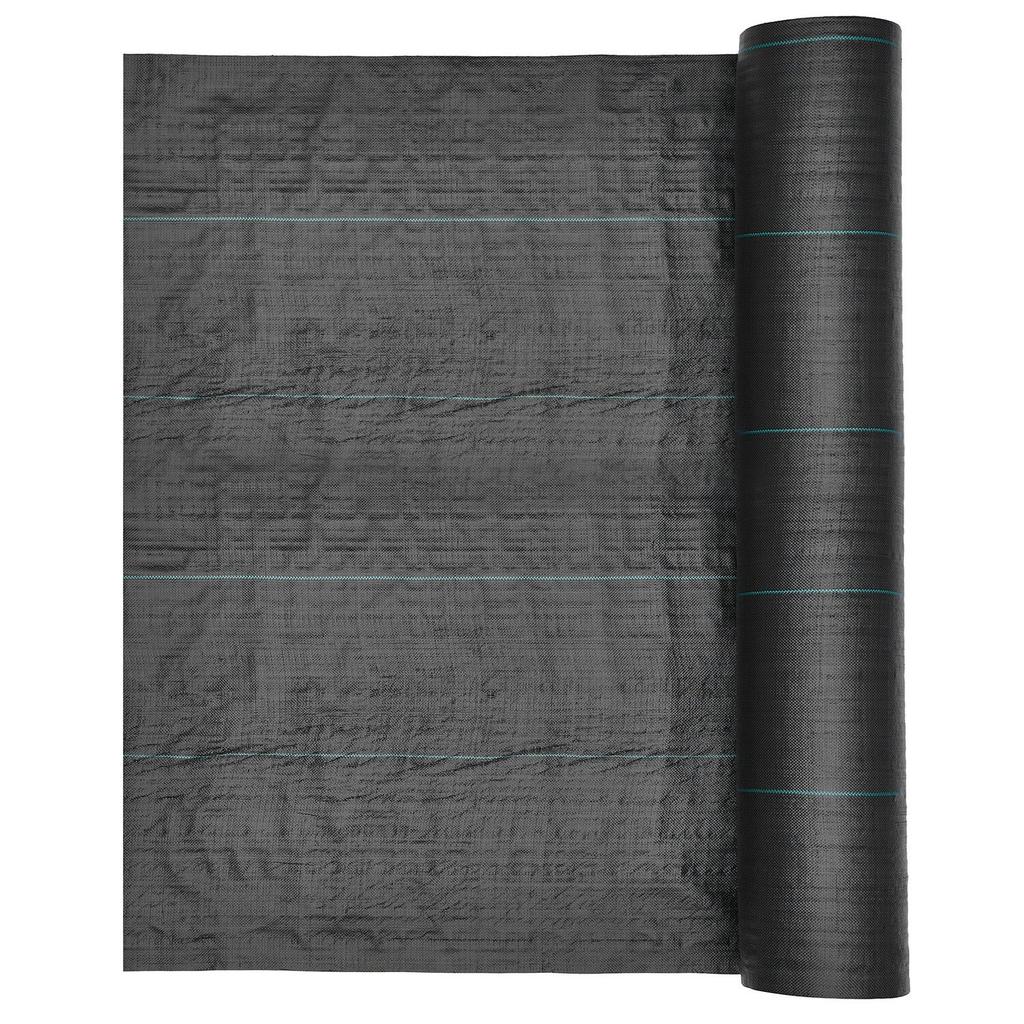 Weed Barrier Fabric Heavy Duty, 4x35.1m 99.2g Landscape Fabric, Woven Weed Blocker Fabrics, Garden Fabrics Weeds Barrier, Weeds Control Ground Cover,