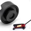 Support de voiture avec coussinets en caoutchouc, cric de levage noir fendu, cadre de support de sol, adaptateur de Rail, cric à ciseaux pour Fiat Peugeot Vauxhall Renault Alfa