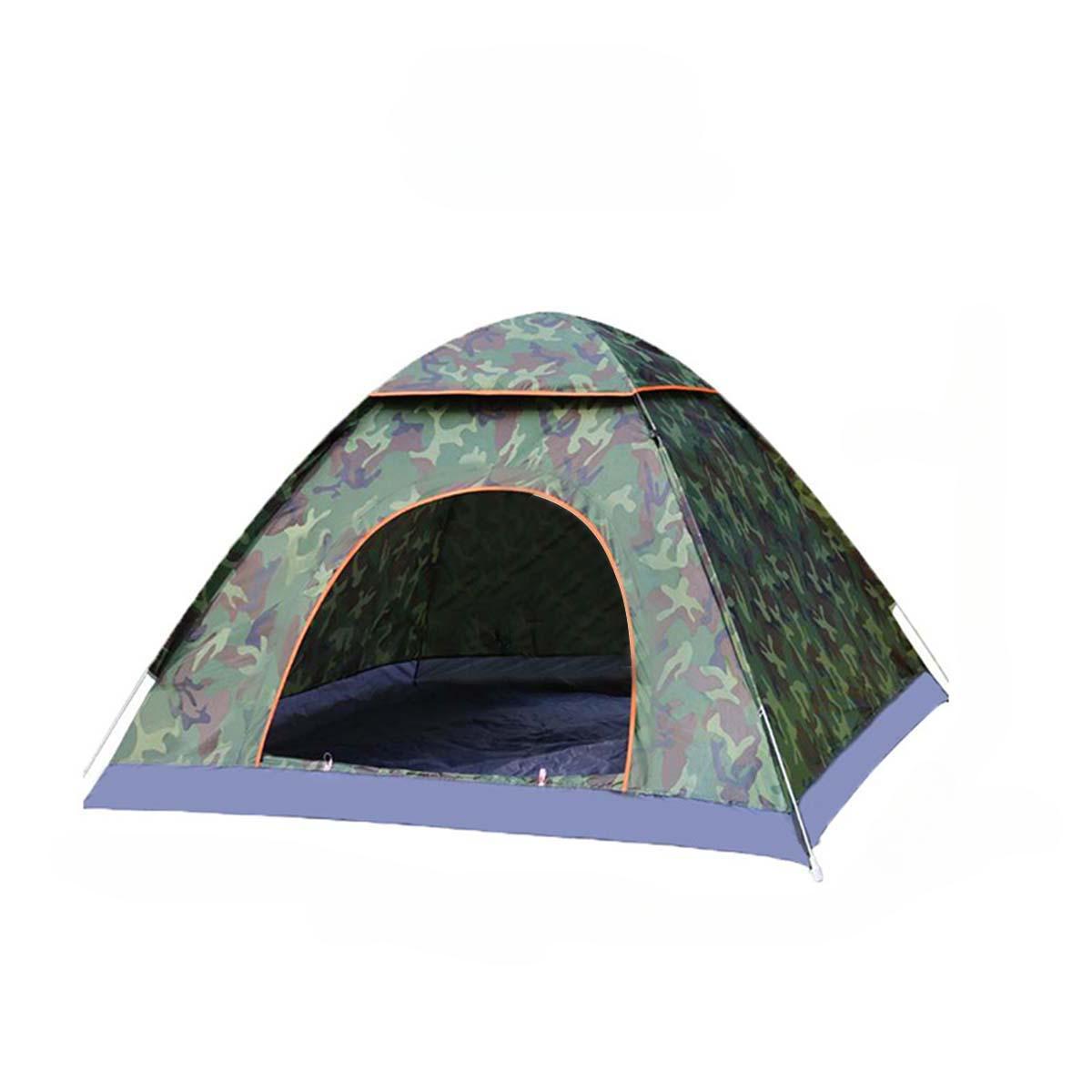 Tiendas de campaña para 3 o 4 personas, tienda de campaña para mochileros, para las 4 estaciones, impermeable, transpirable, ligera, portátil, para pescar, viajar, refugio solar 200*120*110cm