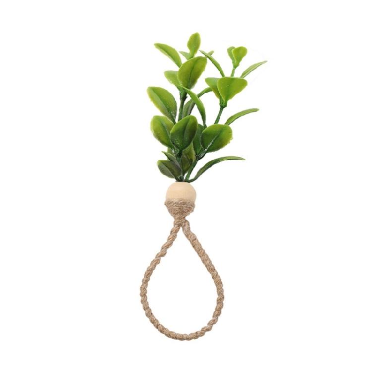 6Pcs Simple Napkin Holder Artificial Green Leaf Napkin Rings for Parties Dinner Wedding Banquets Table Decoration