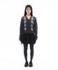 Ames Worldwide Pumpkin Mini Skirt Black